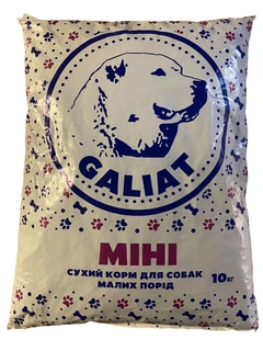 Корм для собак малих порід МІНІ Galiat 10 кг