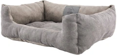 Лежак для собак та кішок Фортнокс FX Home LUX Каліфорнія 40х30х12 см Сірий (2820000017963)