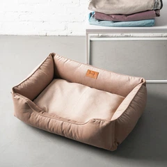 Лежак для собак Harley and Cho Dreamer S 60х45 см Velur Beige (3102750)