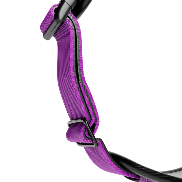 Анатомічна шлея для собак BullyBillows Premium Comfort Harness L: ОШ 39-66 см, ОГ 79-96 см Фіолетовий