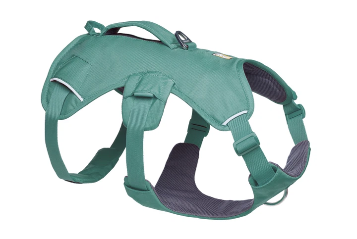 Підтримуюча шлейка для службових собак Ruffwear Web Master™ XS 43-56 см Зелений