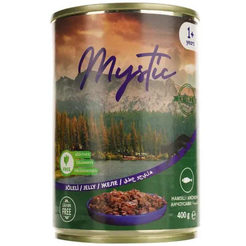 Mystic Вологий корм (шматочки в желе) з курка риба для котів