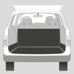 Trixie Килимок в багажник авто для тварин Trizie 1319, 1.20х1.50м,чорний (TX-1319) 4011905013190