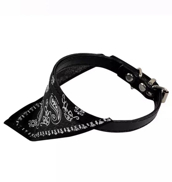 Xtep Нашийник-бандану для собак і кішок Black Size S