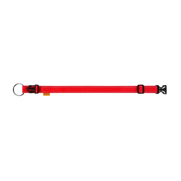 Collar Нашийник "Dog Extreme" з нейлону регульований (ширина 20мм, довжина 25-40 см) червоний