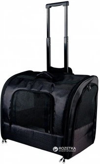 Сумка-переноска на колесах Trixie Trolley Elegance до 10 кг 45 х 41 x 31 см до 7 кг Чорна (4011905028811)