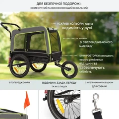 Візки для тварин Klarfit Husky Vario 2-в-1 (10034173)