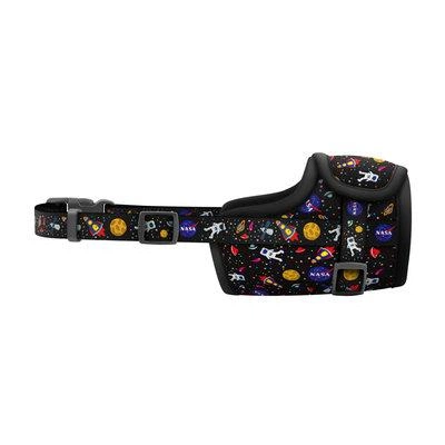 Намордник для собак Collar WAUDOG Nylon малюнок NASA №1 14-20см