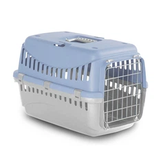 Переноска для собак та котів до 12 кг MP Bergamo GIPSY 1 Light Blue 46*31*32 см (двері метал)
