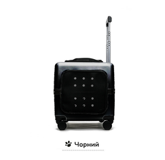 Без бренду Валіза-переноска для тварин на колесах CosmoPet CP-303 44×55×39 см Чорний (JDT-0848209)