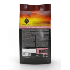 Ambrosia Grain Free - Сухий беззерновий корм з куркою та свіжою рибою для цуценят