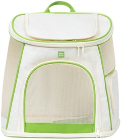 Рюкзак-переноска для собак і котів WAUDOG Relax Eco 40 х 40 x 26 см до 8 кг Білий (9985Соllаr)