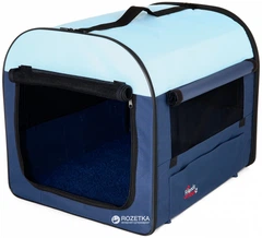Сумка-переноска Trixie Mobile Kennel 32 х 32 x 47 см Синя з блакитним (4011905397016)