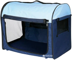 Сумка-переноска Trixie Mobile Kennel 32 х 32 x 47 см Синя з блакитним (4011905397016)
