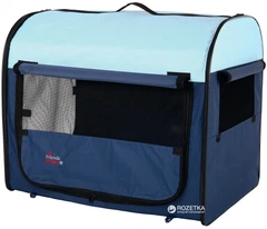Сумка-переноска Trixie Mobile Kennel 32 х 32 x 47 см Синя з блакитним (4011905397016)