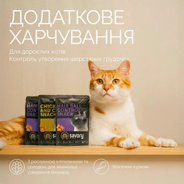 Savory Ласощі Хрусткі подушечки виведення