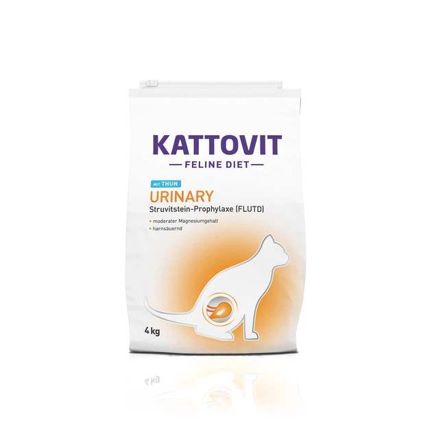 Сухий дієтичний корм Kattovit Urinary з тунцем для котів при сечокам’яній хворобі 4 кг