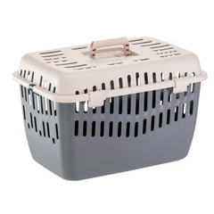 Переноска для котів та собак Ferplast Binny 1 43.5х29.5х29 см Сірий (73006299)