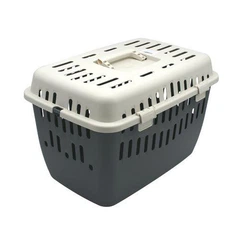 Переноска для котів та собак Ferplast Binny 1 43.5х29.5х29 см Сірий (73006299)