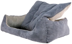 Лежак для кішок і собак Фортнокс FX home Armando Grey 45 х 37 х 15 см Сірий (2820000013385)