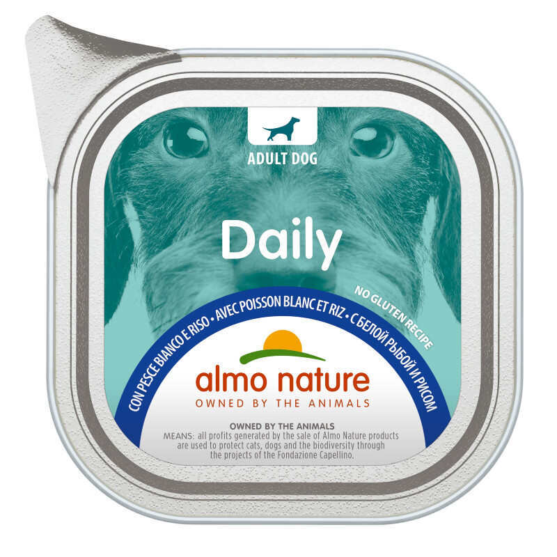 Almo Nature Корм з м'ясо та м'ясні субпродукти риба для дорослих собак