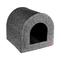Hi Dog Будиночок ХАТКА HiDOG для собаки або кота 70х70х70см XL сірий (2542)