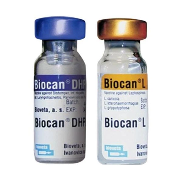 Bioveta Вакцина Біокан DHPPI+L Biocan DHPPI+L для собак (чума, гепатит, парагрип, лептоспіроз, парвовіроз), 1 доза
