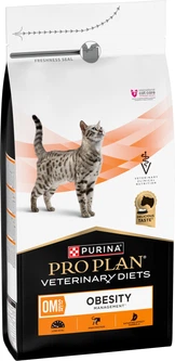 Сухий дієтичний корм Purina Pro Plan для дорослих котів для зниження надмірної маси тіла VETERINARY DIETS OM Obesity Management St/Ox з куркою 1.5 кг (7613035159211)