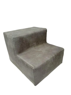 Без бренду Сходинки пандус для собачок 40*35*30 сірий двойные