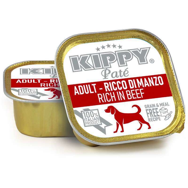 Kippy Паштет з м'ясо та м'ясні субпродукти яловичина для дорослих собак