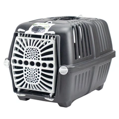 Переноска для котів MPS Eco Pratiko 48х31,5х33 см - чорний