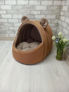 Animals joy Будинок лежанка для котів та собак Animals_joy Корзина М 46*42 см(173)