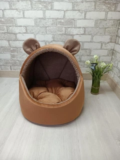 Animals joy Будинок лежанка для котів та собак Animals_joy Корзина М 46*42 см(173)