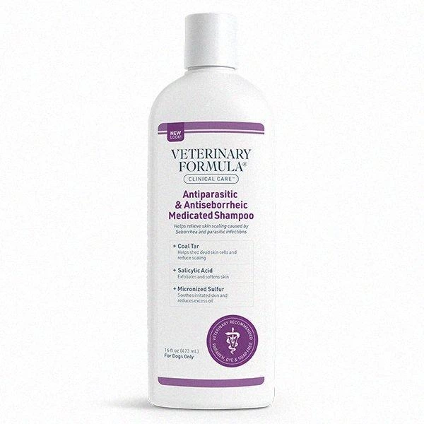Elanco Veterinary Formula Clinical Care Antiparasitic & Antiseborrheic Medicated Shampoo ВЕТЕРИНАРНА ФОРМУЛА АНТИПАРАЗИТАРНИЙ