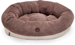 Лежак для собак Harley and Cho Bagel Brown M 75x65 см (3700006)