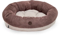 Лежак для собак Harley and Cho Bagel Brown M 75x65 см (3700006)