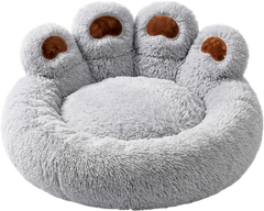 Лежанка для котів та собак Inspire Лапа Ведмедя 60 см Light-grey (bears-light-grey)