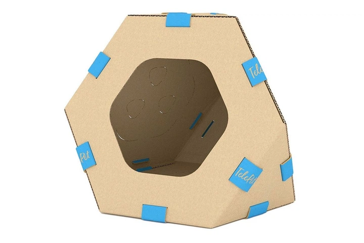 Будиночок модульний для котів TelePet 440*440*370 мм картон Collar