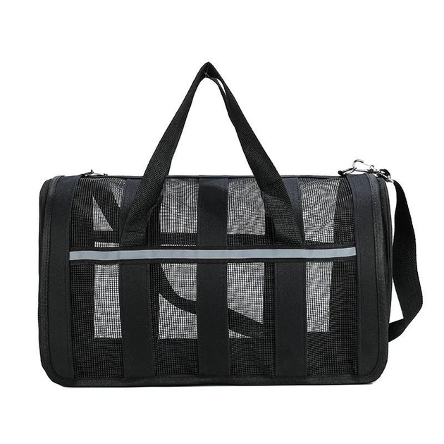 Сумка перенесення для котів та собак L 49x28x27 см CosmoPet CP-46 Black