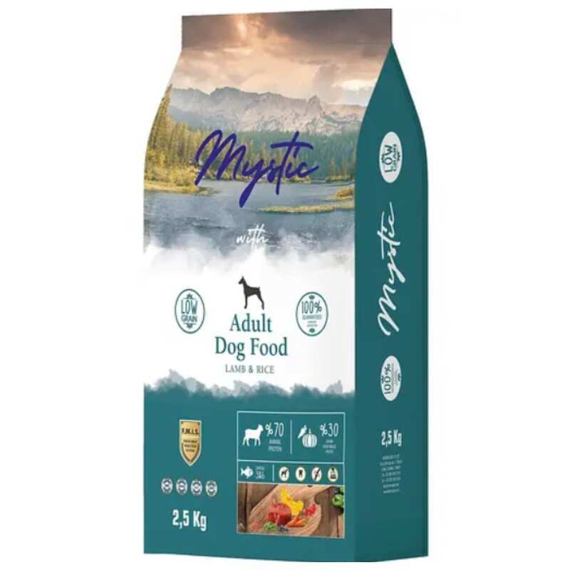 Mystic Adult Dog Food - Сухий беззерновий корм з ягням та рисом для дорослих собак