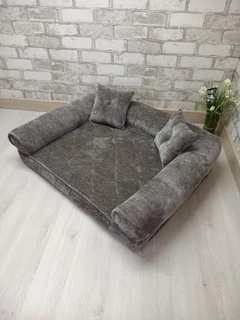 Без бренда Диван, лежанка для тварин Animals_joy Шарм L 92*77 см (045)