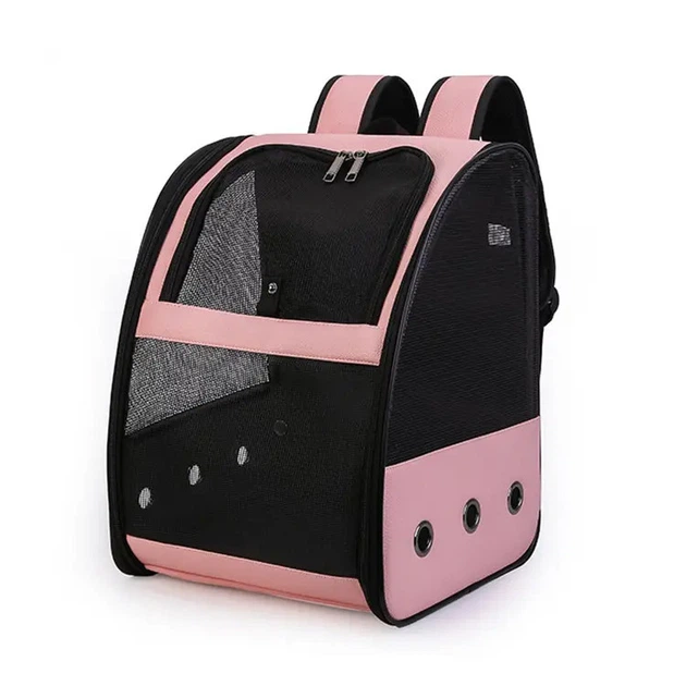 Рюкзак-переноска для котів і собак CosmoPet CP-27 53 x 23 x 27 см Рожевий