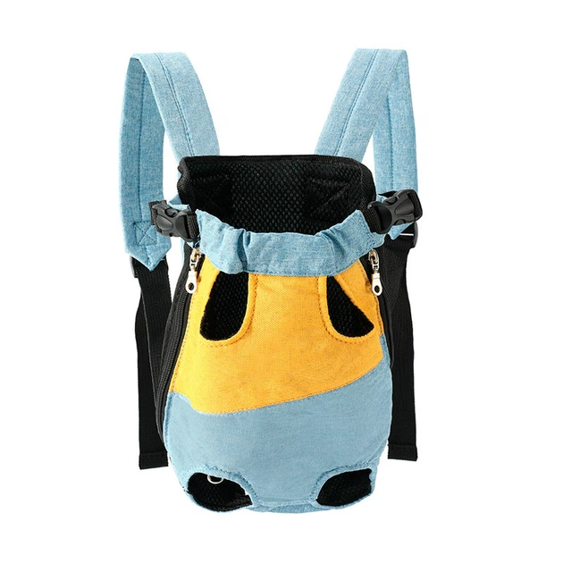 Рюкзак-кенгуру для тварин Lesko A10010-YR Yellow Blue S