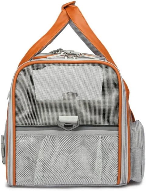 Luposan Сумка для перенесення собак та котів Bestopet (Люпосанчик) Soft Sided Pet Carrier Bag BS-SS-014S, Grey