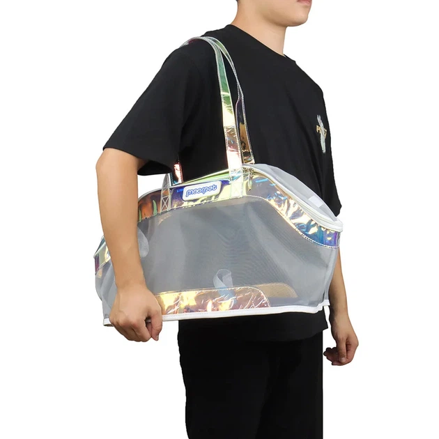Сумка для перенесення котів та собак 43x23x28 см CosmoPet CP-38 Fluorescent