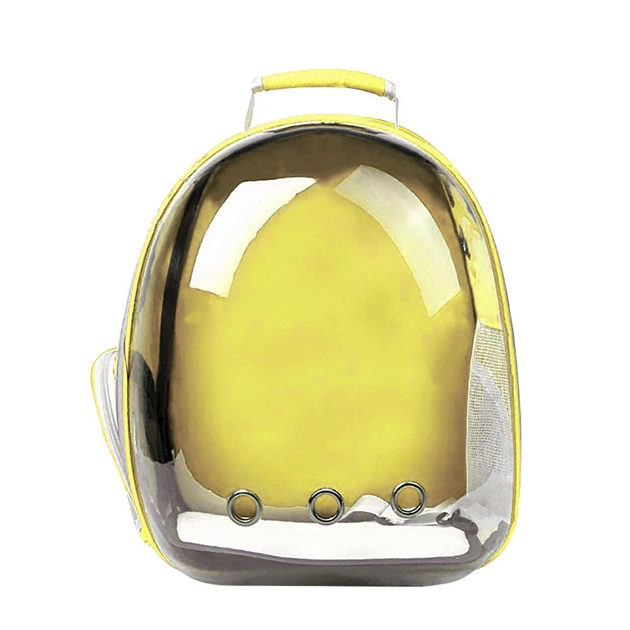 Рюкзак-переноска для кішок Taotaopets 253304 Panoramic Yellow