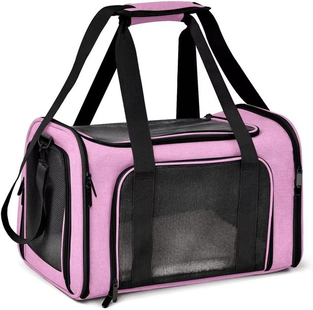 Luposan Сумка-переноска для домашніх тварин Bestopet (Люпосанчик) Portable Travel Bag BS-SS-019S, Pink