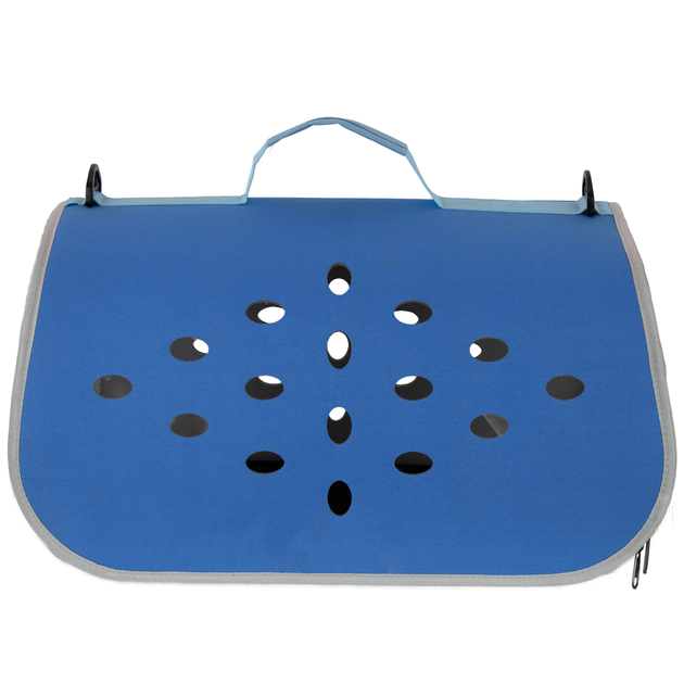 Сумка для перенесення котів та собак 48x26x25 см CosmoPet CP-12 Dark Blue
