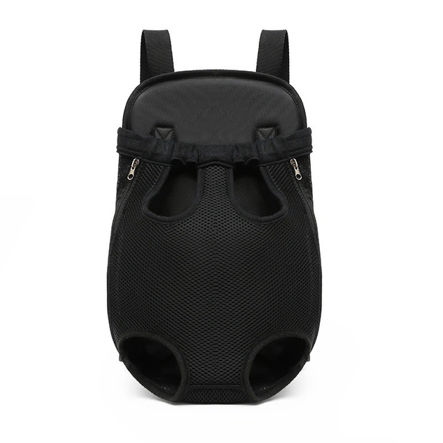 Відкрита переноска - кенгуру для котів Pet Style «Comfort Bag» Чорна S