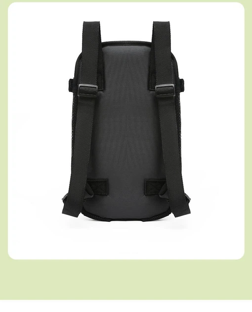 Відкрита переноска - кенгуру для котів Pet Style «Comfort Bag» Чорна S
